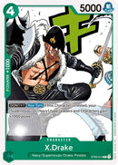 X.Drake - (ST02-014) - Starter Deck 2: Worst Generation - (Common)