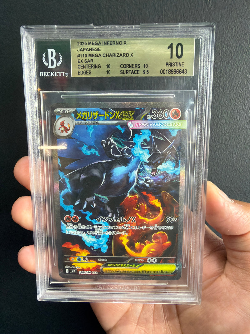 BGS 10 - Inferno X  - Mega Charizard X