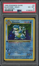 PSA 6 - 1999 Pokemon 1st Edition  - Blastoise Holo