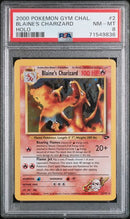PSA 8 - Gym Challenge - Blaine's Charizard