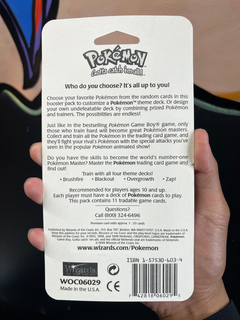 Base Set - Booster Sleeved Blister (Shadowless Heavy 34.07g)