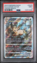 PSA 9 - Crown Zenith - Leafeon VSTAR