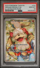 PSA 10 - Twilight Masquerade - Hisuian Growlithe