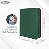 Z-Folio 4-Pocket LX Album - Toploaders - Green