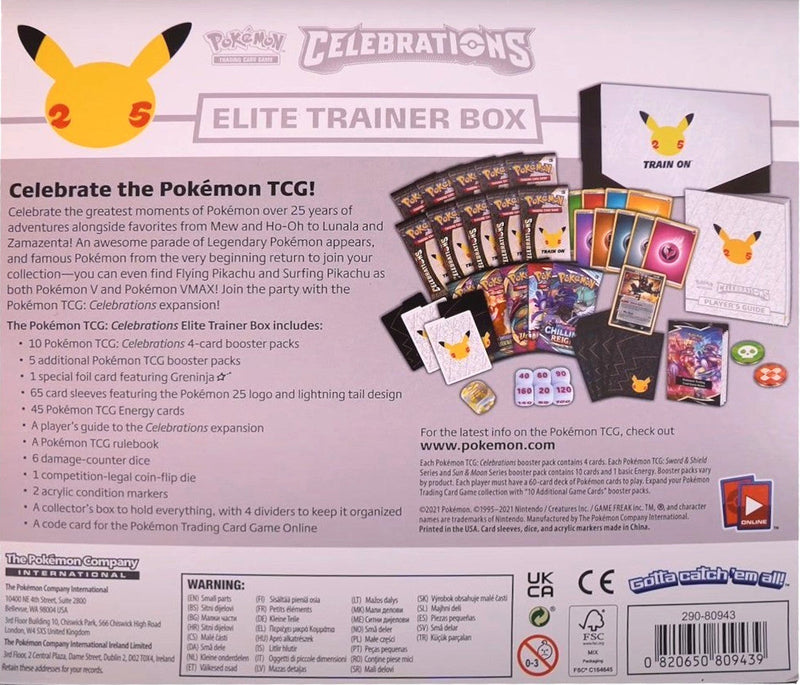 celebrations card sleeves Celebrations: 25th Anniversary