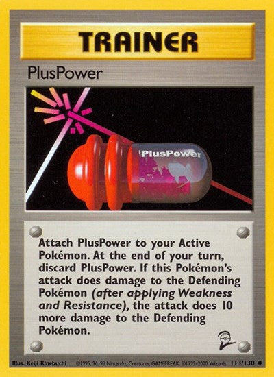 PlusPower - (113/130) - Base Set 2 - (Uncommon)
