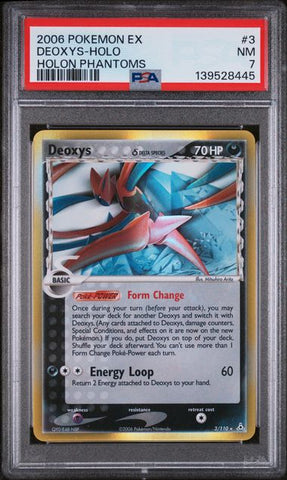 PSA 7 - Holon Phantoms - Deoxys Holo #3