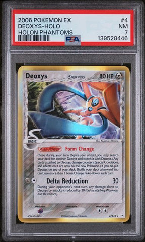 PSA 7 - Holon Phantoms - Deoxys Holo #4