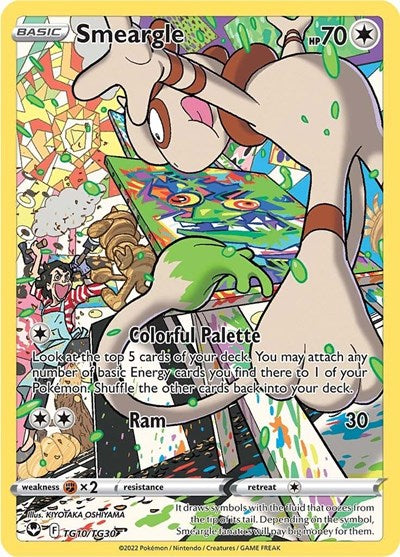 Smeargle - (TG10/TG30) - SWSH12: Silver Tempest Trainer Gallery - (Ultra Rare)