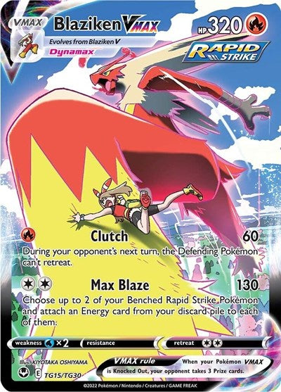 Blaziken VMAX - (TG15/TG30) - SWSH12: Silver Tempest Trainer Gallery - (Ultra Rare)