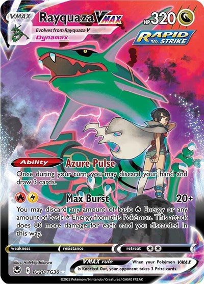 Rayquaza VMAX - (TG20/TG30) - SWSH12: Silver Tempest Trainer Gallery - (Ultra Rare)