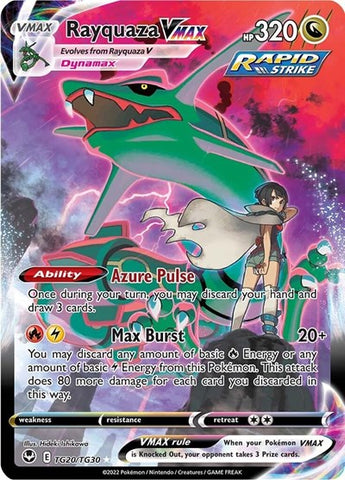 Rayquaza VMAX - (TG20/TG30) - SWSH12: Silver Tempest Trainer Gallery - (Ultra Rare)