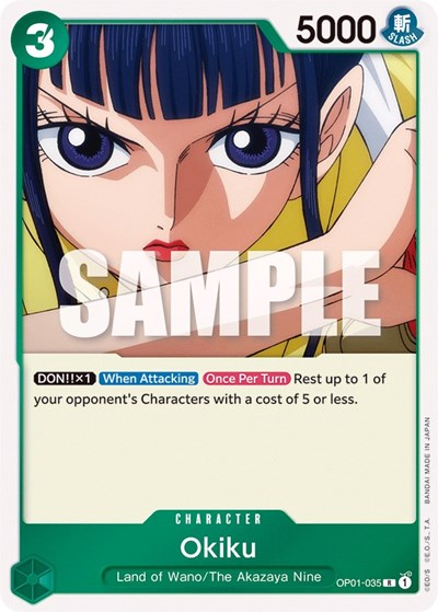 Okiku - (OP01-035) - Romance Dawn - (Rare)