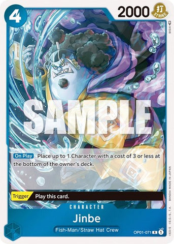 Jinbe - (OP01-071) - Romance Dawn - (Rare)