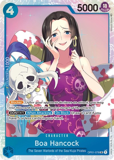 Boa Hancock - (OP01-078) - Romance Dawn - (Super Rare)