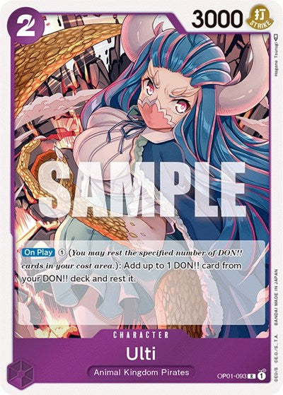 Ulti - (OP01-093) - Romance Dawn - (Rare)