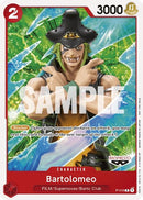 Bartolomeo (One Piece Film Red) - (P-018) - One Piece Promotion Cards - (Promo)