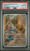 PSA 10 - Pokemon Center Black Star Promo - Mimikyu
