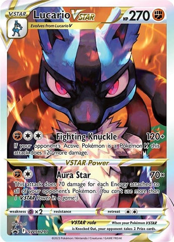 Lucario VSTAR - (SWSH291) - SWSH: Sword & Shield Promo Cards - (Promo)
