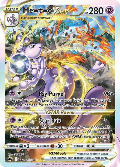 Mewtwo VSTAR - (GG44/GG70) - SWSH: Crown Zenith: Galarian Gallery - (Ultra Rare)