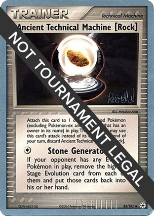 Ancient Technical Machine [Rock] (85/101) (Rocky Beach - Reed Weichler) [World Championships 2004]