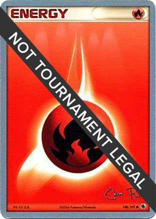 Fire Energy (108/109) (Blaziken Tech - Chris Fulop) [World Championships 2004]