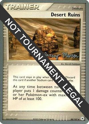 Desert Ruins (88/101) (Queendom - Jeremy Maron) [World Championships 2005]