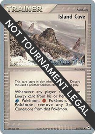 Island Cave (89/101) (Bright Aura - Curran Hill's) [World Championships 2005]