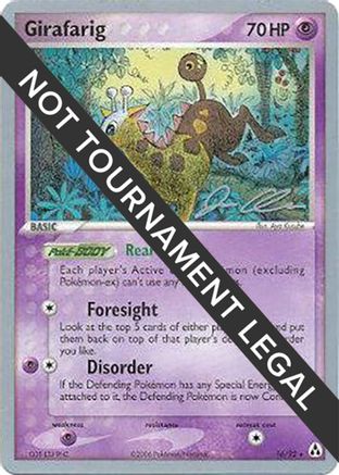 Girafarig (16/92) (Mewtrick - Jason Klaczynski) [World Championships 2006]