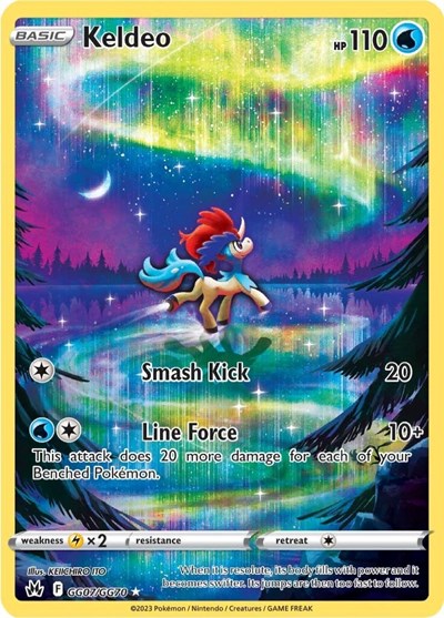 Keldeo - (GG07/GG70) - SWSH: Crown Zenith: Galarian Gallery - (Ultra Rare)