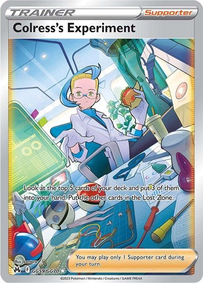 Colress's Experiment - (GG59/GG70) - SWSH: Crown Zenith: Galarian Gallery - (Ultra Rare)