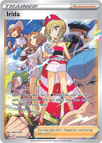 Irida - (GG63/GG70) - SWSH: Crown Zenith: Galarian Gallery - (Ultra Rare)
