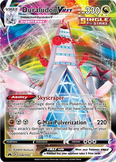 Duraludon VMAX - (104/159) - SWSH: Crown Zenith - (Ultra Rare)