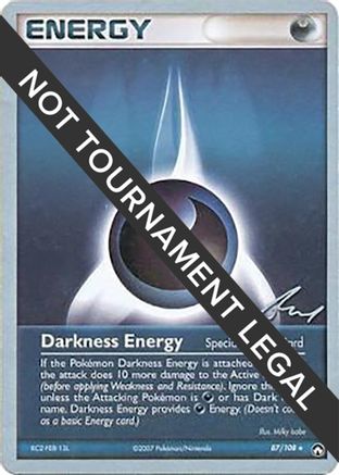 Darkness Energy (87/108) (Legendary Ascent - Tom Roos) [World Championships 2007]