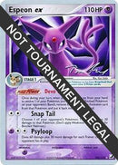 Espeon ex (102/115) (Legendary Ascent - Tom Roos) [World Championships 2007]