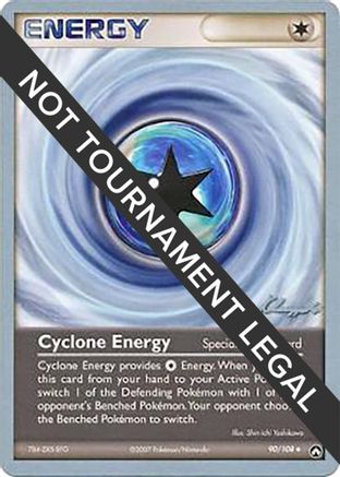Cyclone Energy (90/108) (Psychic Lock - Jason Klaczynski) [World Championships 2008]