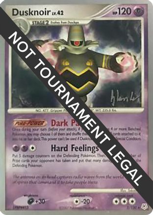 Dusknoir LV.42 (2/130) (Empotech - Dylan Lefavour) [World Championships 2008]