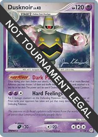 Dusknoir LV.42 (2/130) (Psychic Lock - Jason Klaczynski) [World Championships 2008]
