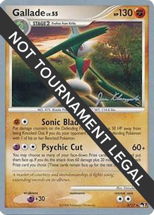 Gallade LV.55 (2/17) (Psychic Lock - Jason Klaczynski) [World Championships 2008]
