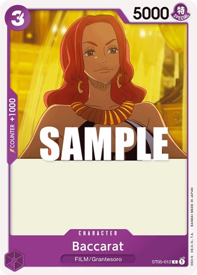 Baccarat - (ST05-012) - Starter Deck 5: Film Edition - (Common)