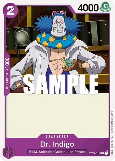 Dr. Indigo - (ST05-015) - Starter Deck 5: Film Edition - (Common)