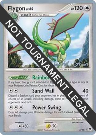 Flygon LV.65 (5/111) (Stallgon - David Cohen) [World Championships 2009]