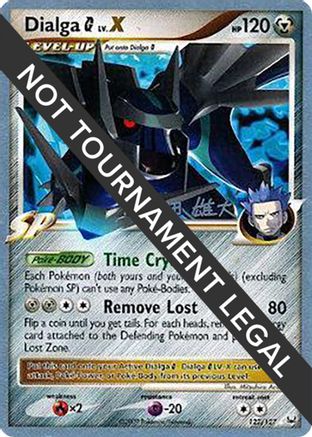 Dialga G LV.X (122/127) (LuxChomp of the Spirit - Yuta Komatsuda) [World Championships 2010]