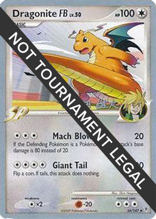 Dragonite FB LV.50 (56/157) (LuxChomp of the Spirit - Yuta Komatsuda) [World Championships 2010]