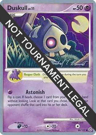 Duskull LV.11 (86/132) (Boltevoir - Michael Pramawat) [World Championships 2010]