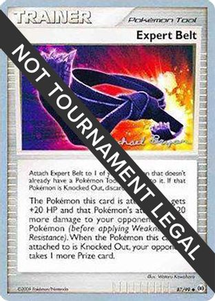 Expert Belt (87/99) (Happy Luck - Mychael Bryan) [World Championships 2010]