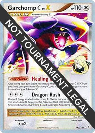 Garchomp C LV.X (145/147) (LuxChomp of the Spirit - Yuta Komatsuda) [World Championships 2010]