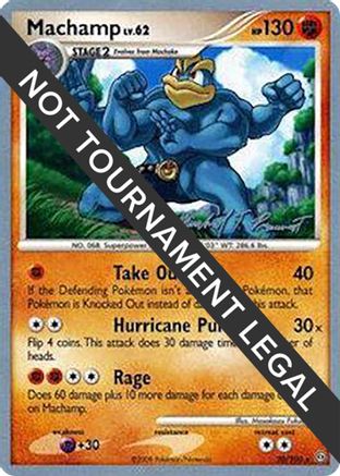 Machamp LV.62 (20/100) (Boltevoir - Michael Pramawat) [World Championships 2010]