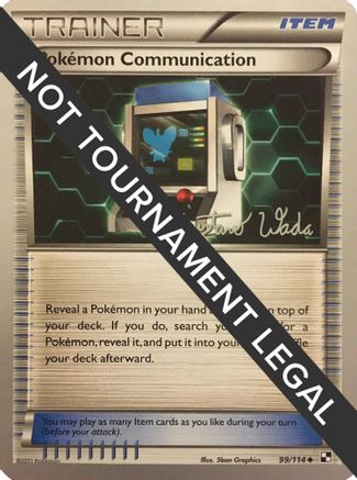 Pokemon Communication (99/114) (Megazone - Gustavo Wada) [World Championships 2011]