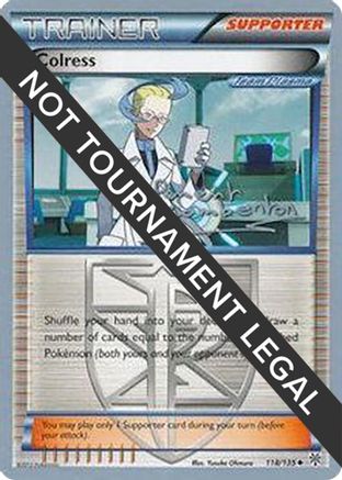 Colress (118/135) (Anguille Sous Roche - Clement Lamberton) [World Championships 2013]